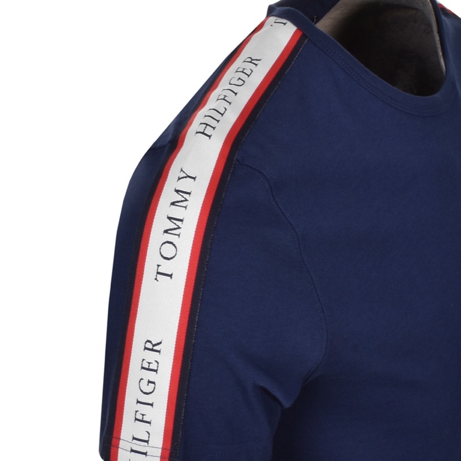 Alternative Image for ProductTommy Hilfiger Shoulder Tape T Shirt Navy3